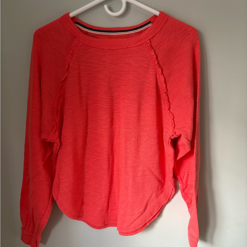 Pilcro Coral Long Sleeve Top